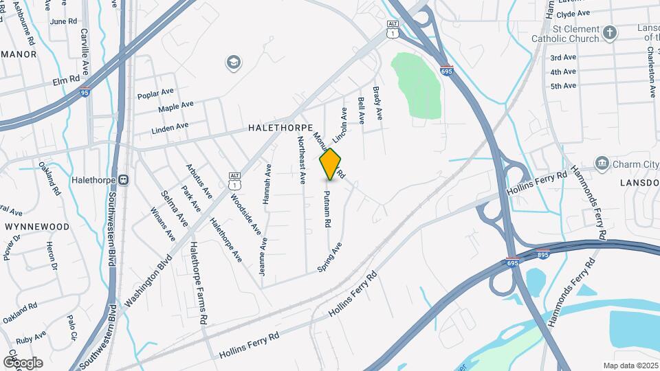 2057 Putnam Rd Map and Location Details
