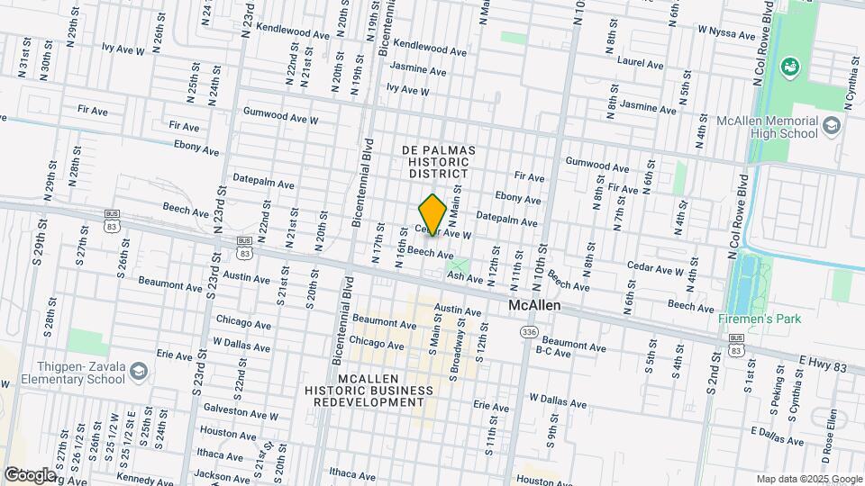 1418 Beech Ave Map and Location Details