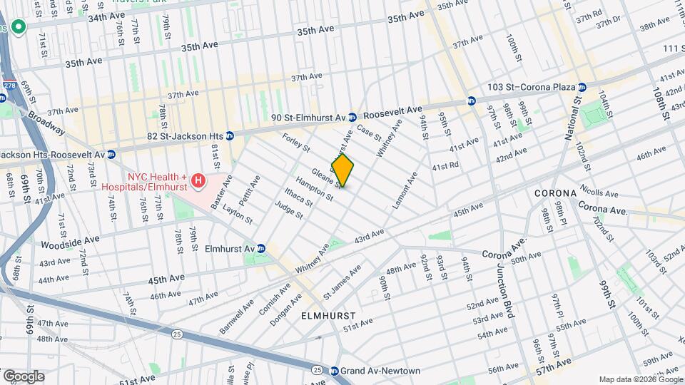 41-82-82 Gleane St Map and Location Details