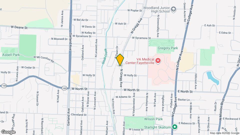 1340 N Hog Trough Dr Map and Location Details