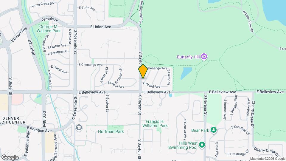 9701 E Grand Ave Map and Location Details