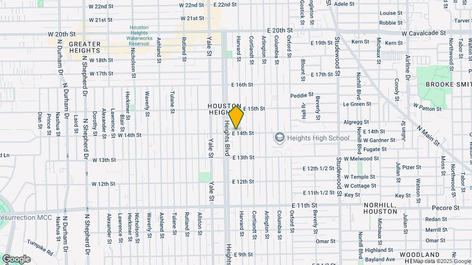 113 E 14th St Mapa y Detalles de la Ubicación