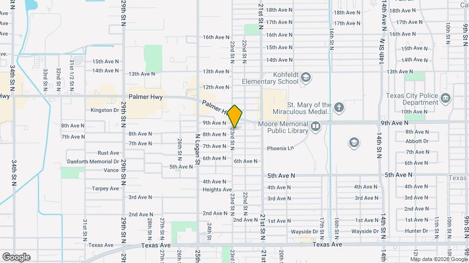 810 23rd St N Map and Location Details