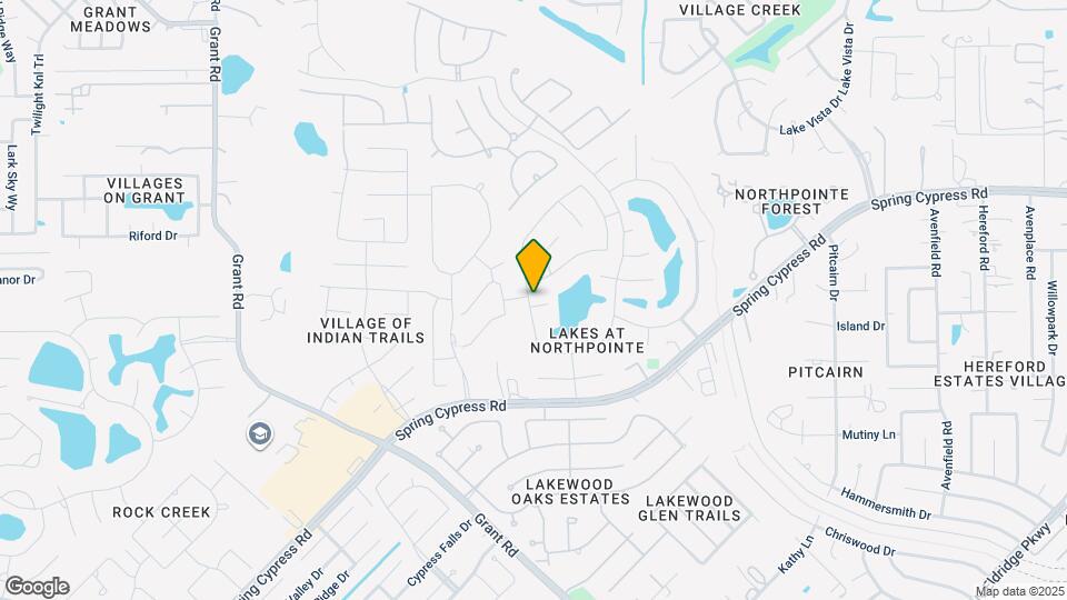 13618 Trailmeadow Ct Map and Location Details