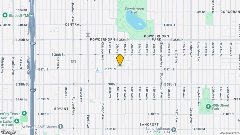 3645 10th Ave S Map and Location Details