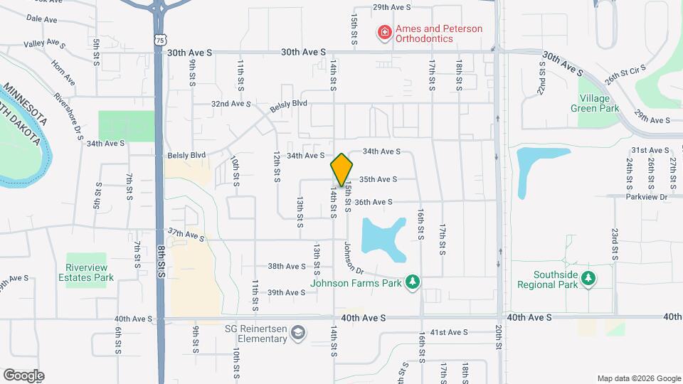 3541 15th St S Map and Location Details