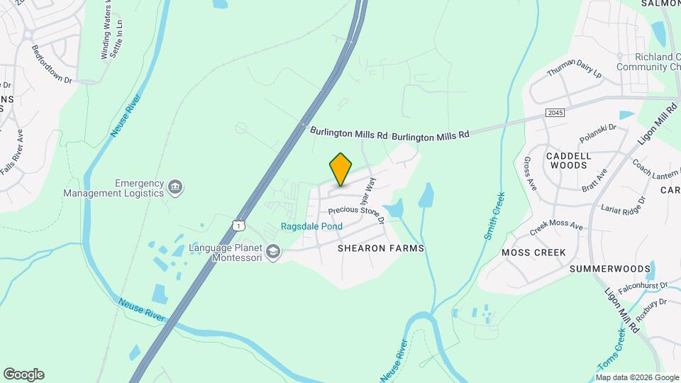 4464 Middletown Dr Map and Location Details