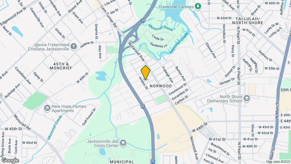 961 Kenmore St Map and Location Details