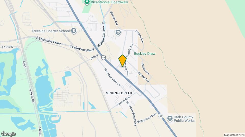 2096 S Nevada Ave, Unit 2096 Map and Location Details