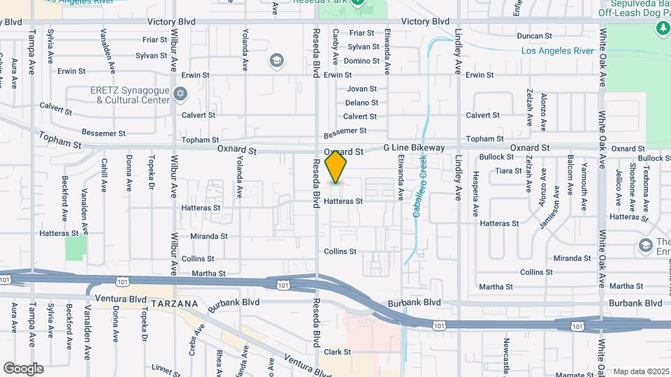 18433 Hatteras St, Unit david Map and Location Details