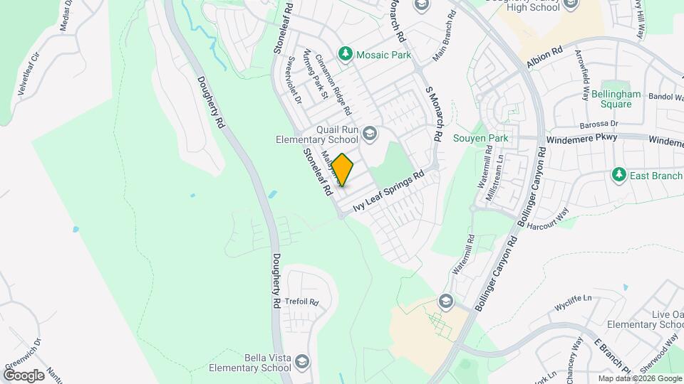 4625 Malayan St Mapa y Detalles de la Ubicación