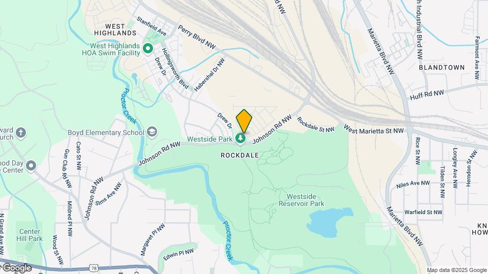 1507 Albert Ln NW Map and Location Details