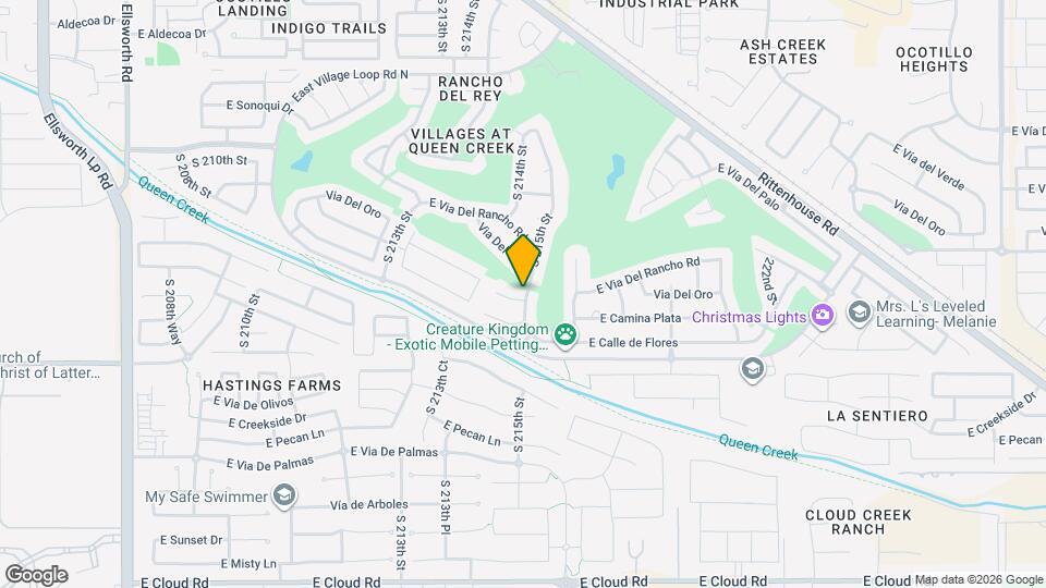 21488 E Camina Plata Ct Map and Location Details