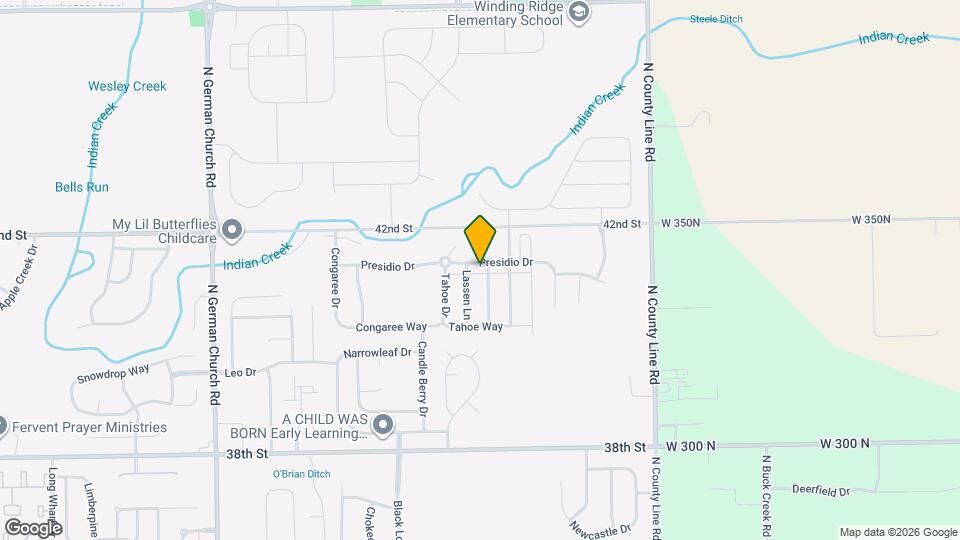 11615 Presidio Dr Mapa y Detalles de la Ubicación