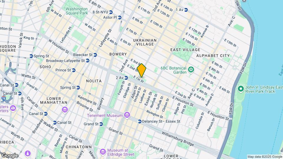 78 E First St Mapa y Detalles de la Ubicación