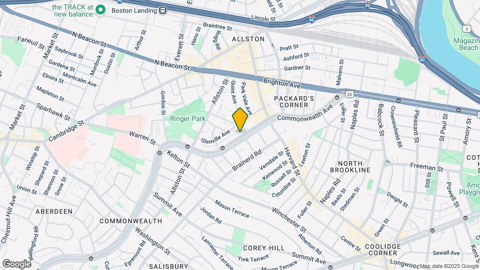 1286 Commonwealth Ave Mapa y Detalles de la Ubicación