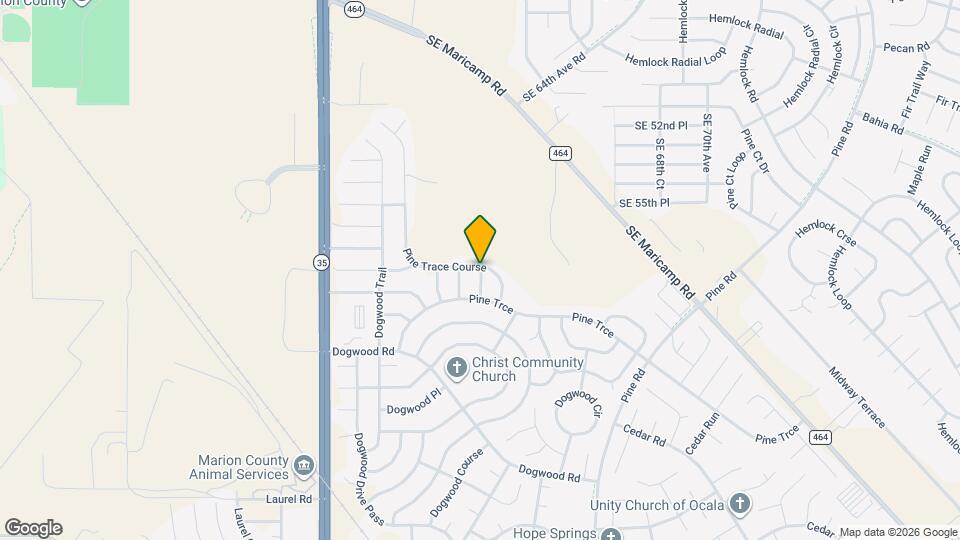 56 Pine Trace Ct Map and Location Details