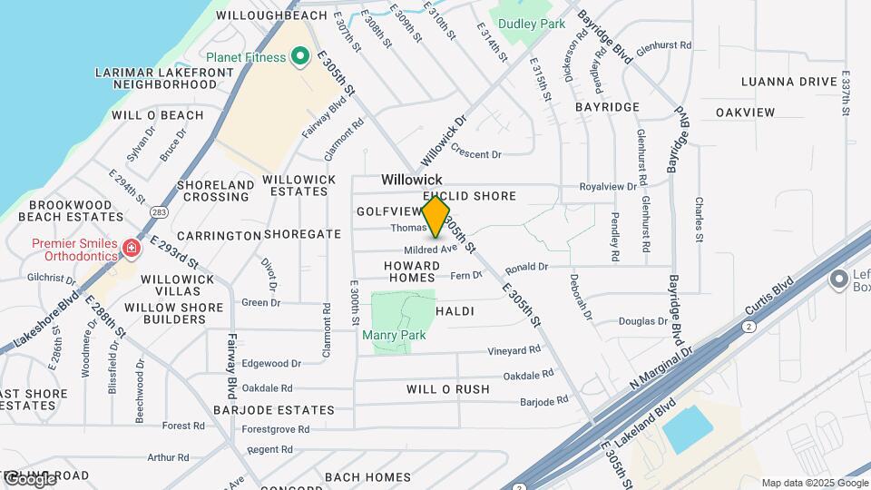 30401 Mildred Ave Map and Location Details