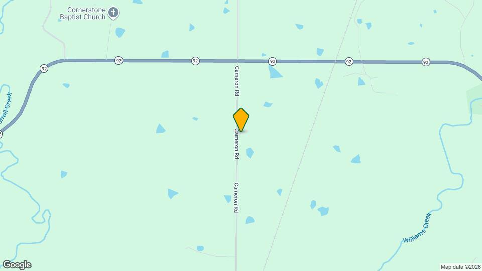 15303 Cameron Rd Map and Location Details