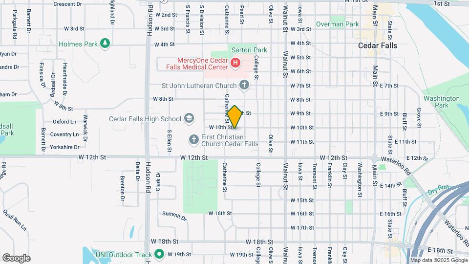 1018 W 10th St Mapa y Detalles de la Ubicación