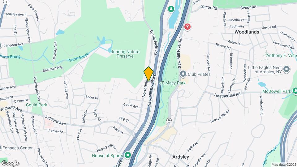 124 Northfield Ave Map and Location Details