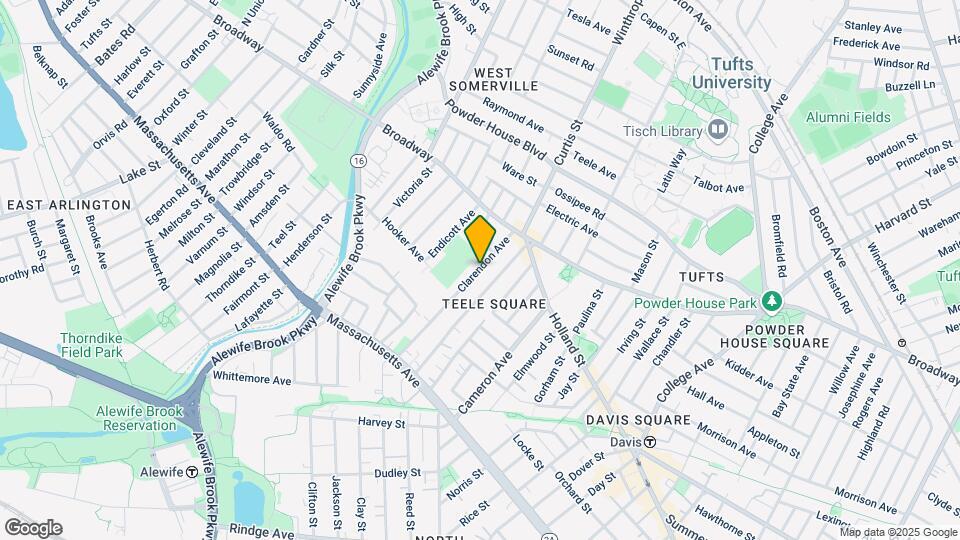 44 Clarendon Ave, Unit 2 Map and Location Details
