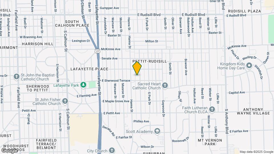 4532 Weisser Park Ave Map and Location Details