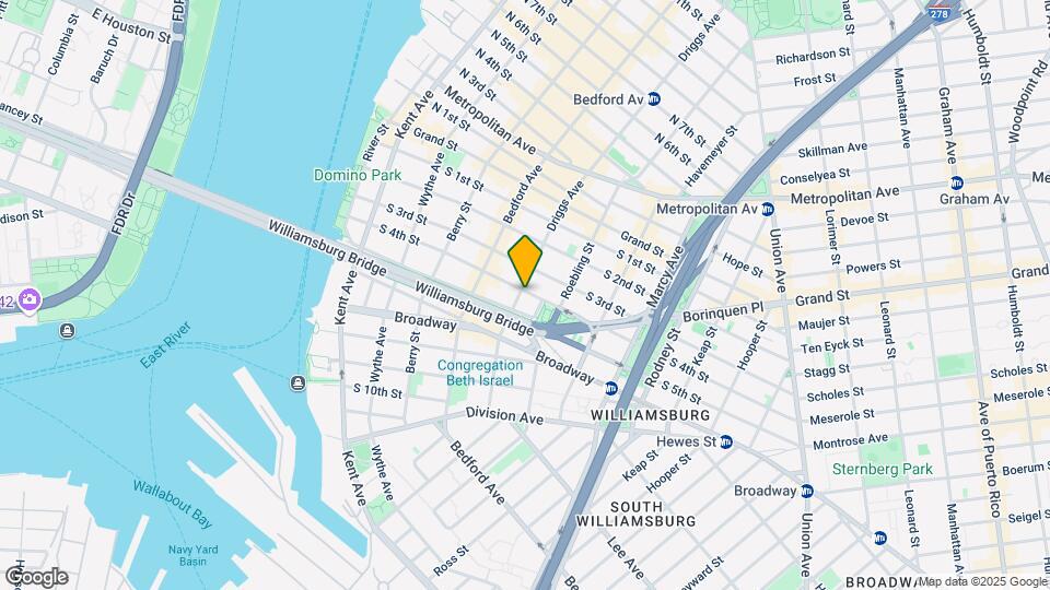168 S 4th St Mapa y Detalles de la Ubicación
