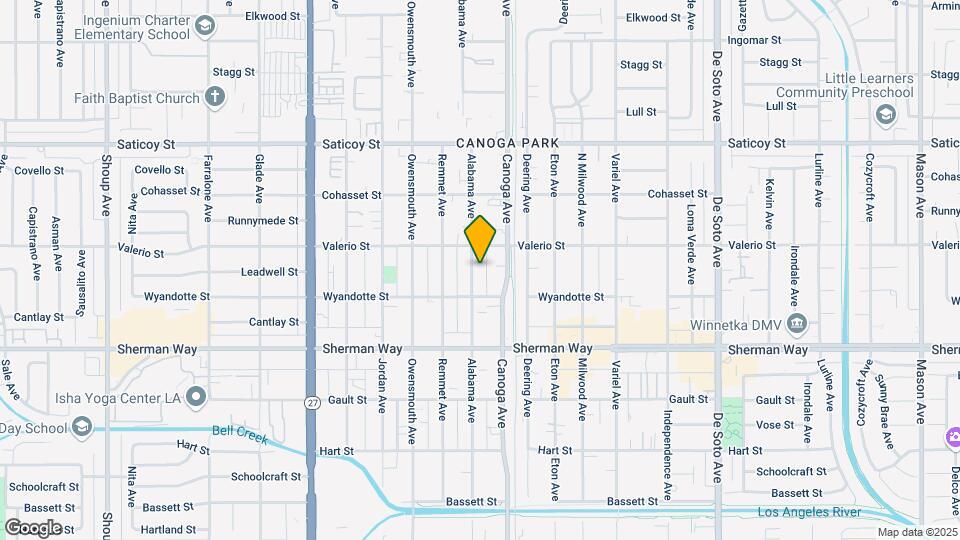 7332 Alabama Ave Map and Location Details