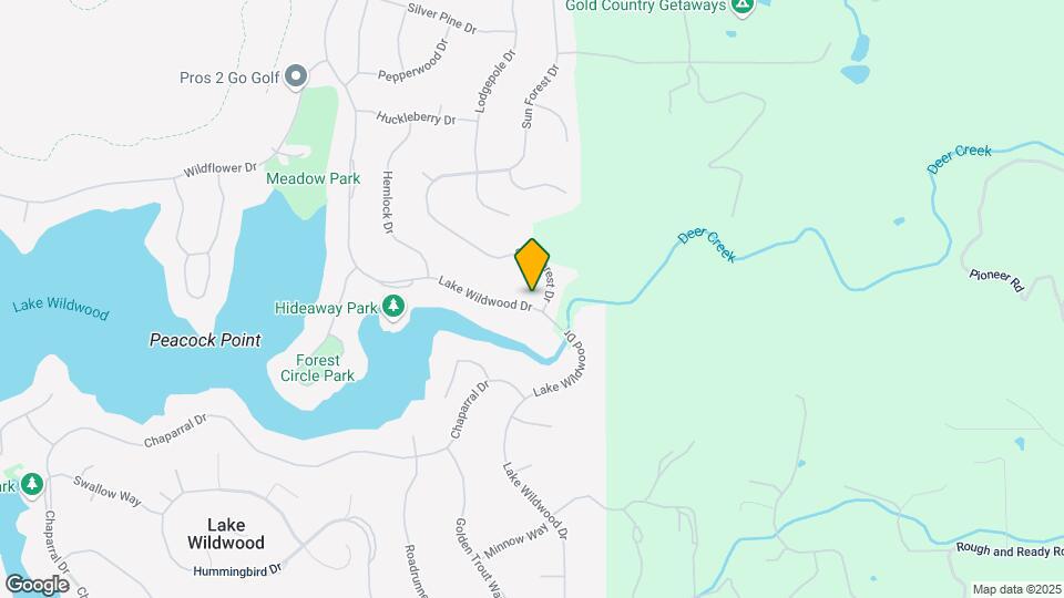 13553 Lake Wildwood Dr Map and Location Details
