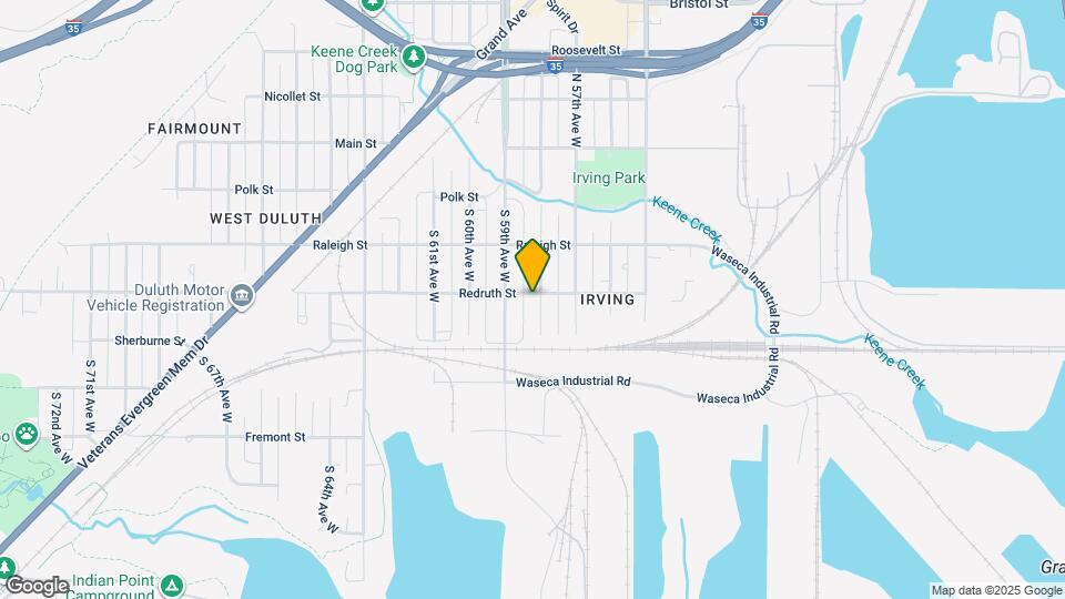 303 S 58th Ave W Map and Location Details