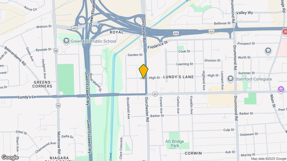 5765 Dorchester Rd Map and Location Details