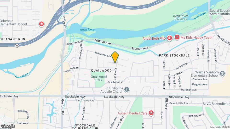 605 N El Rio Dr Map and Location Details