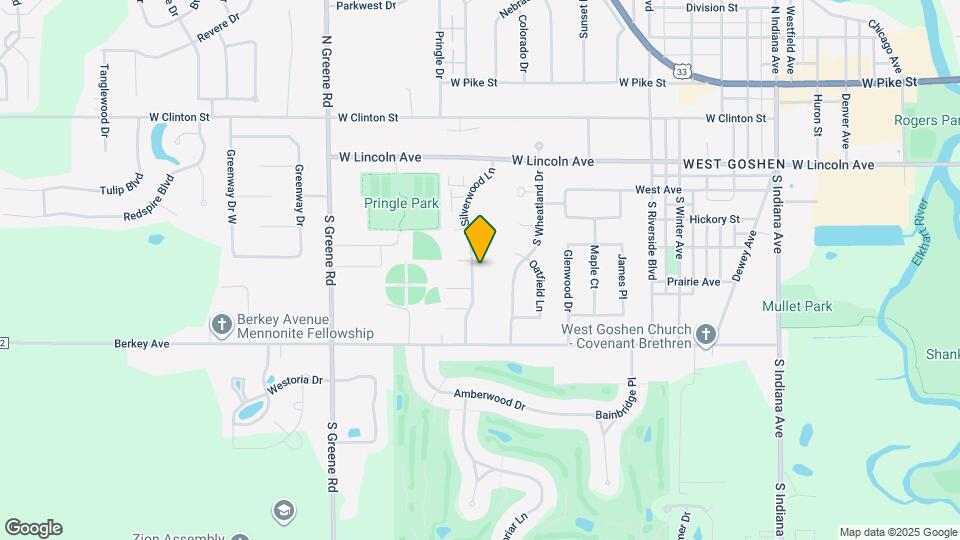 418 S Silverwood Ln, Unit 418 A Map and Location Details