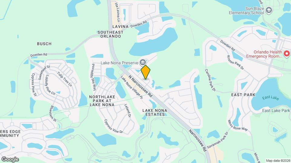 9571 Silver Buttonwood St Map and Location Details