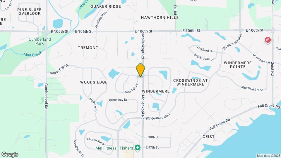 10253 Red Tail Dr Map and Location Details