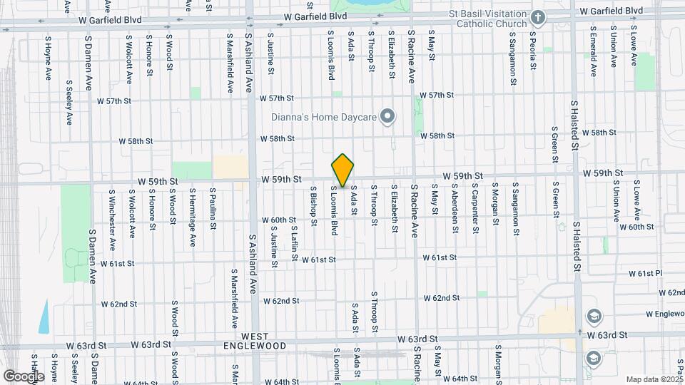 5917 S Loomis Blvd Map and Location Details