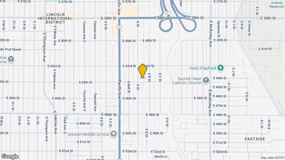 109 E 45th St Map and Location Details