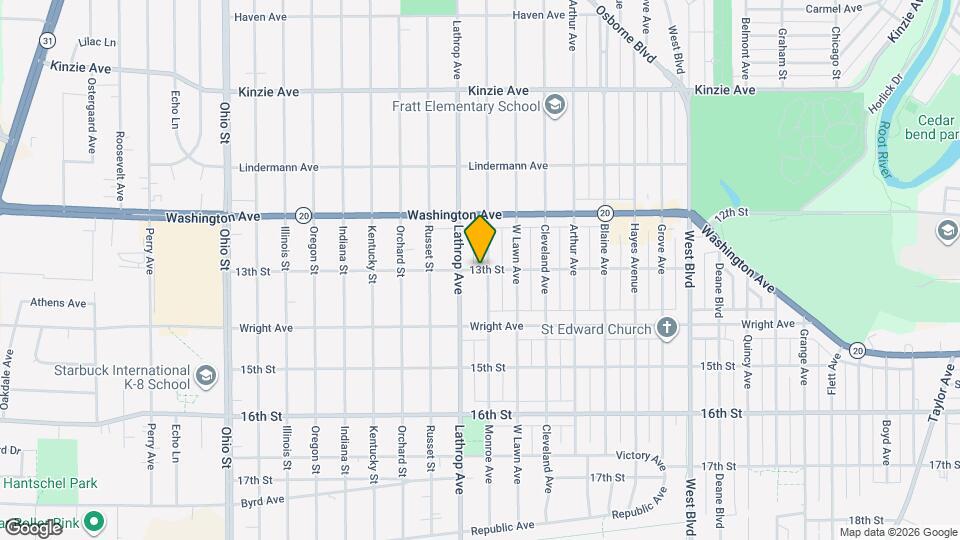 3801 13th St, Unit 3801 13th St. Mapa y Detalles de la Ubicación