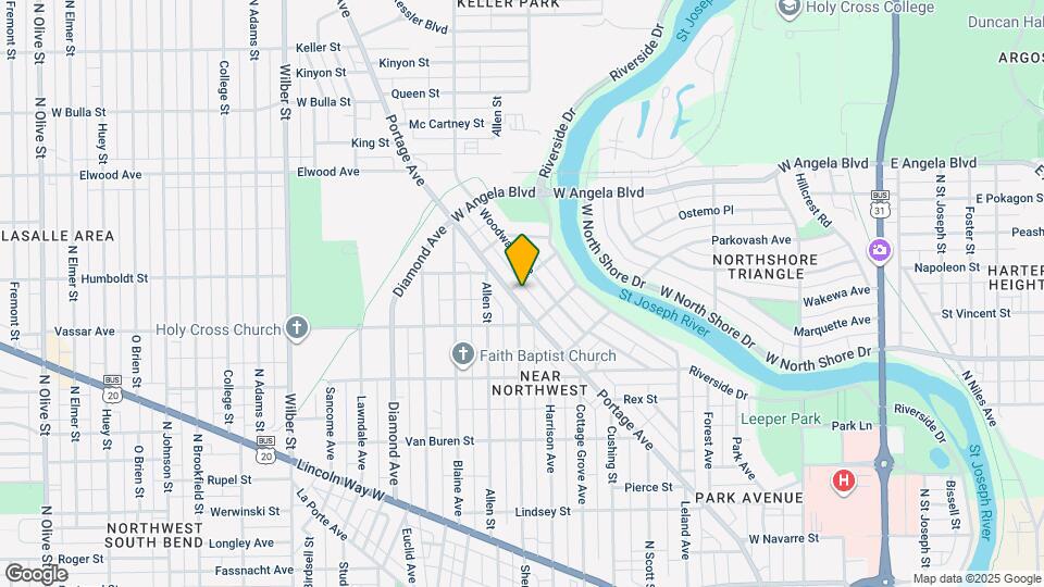 1128 Portage Ave, Unit Sharehome 1 bdrm/priv 1ba Mapa y Detalles de la Ubicación