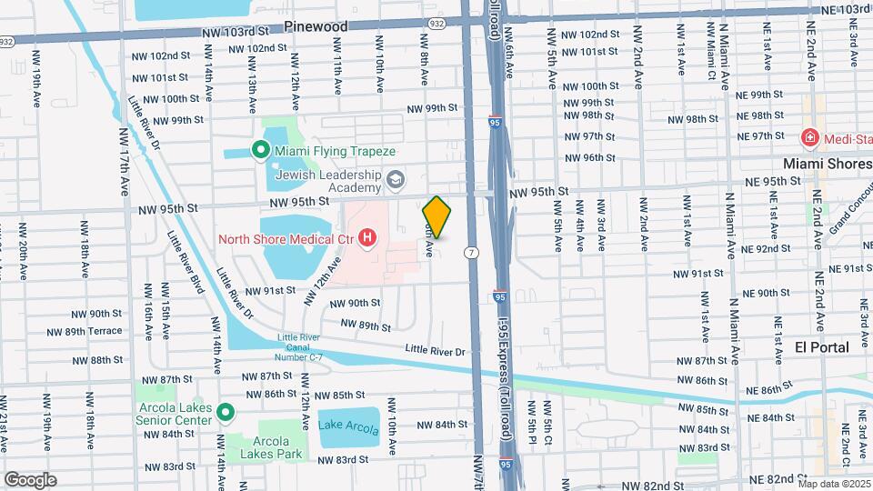 9251 NW 8th Ave Mapa y Detalles de la Ubicación