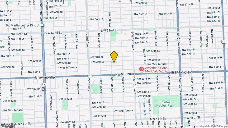 1871 NW 55th Terrace Mapa y Detalles de la Ubicación