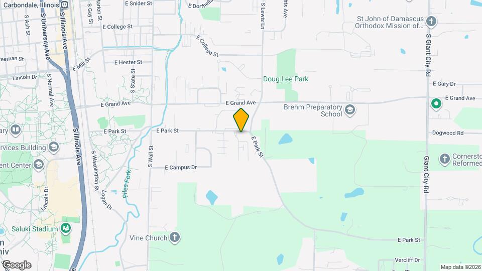 1005 E Park St Map and Location Details