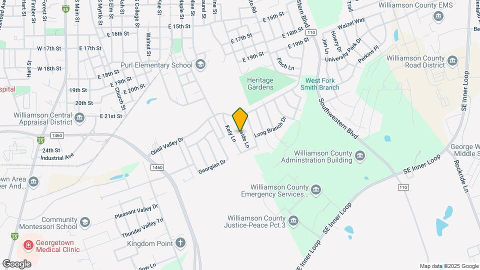 2212 Creekside Ln Map and Location Details