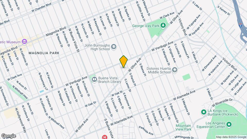 122 N Lamer St Map and Location Details