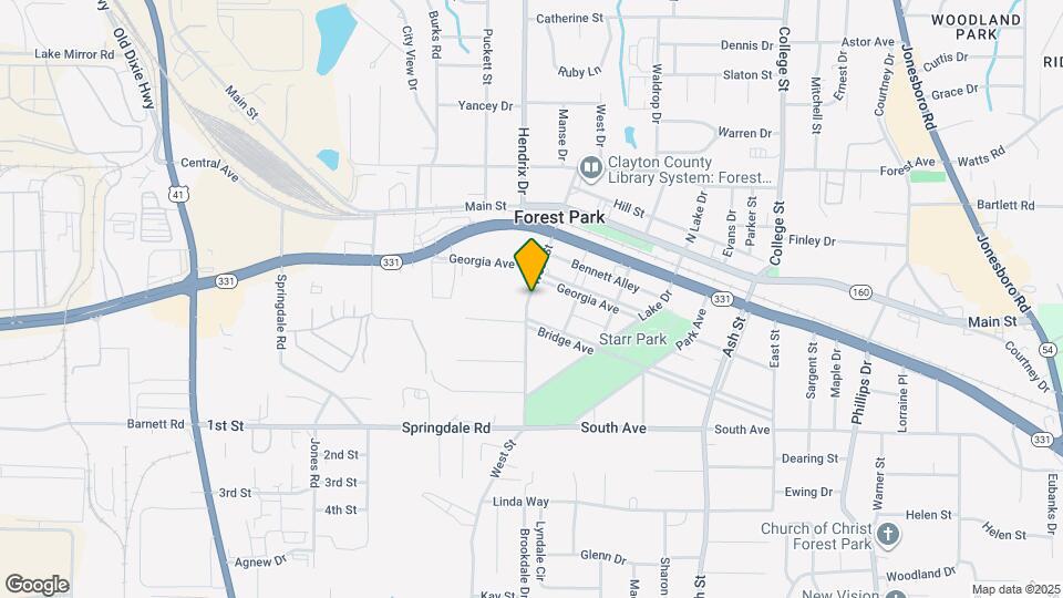 4956 West St Map and Location Details