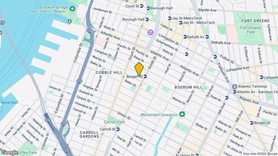 301 Warren St Map and Location Details