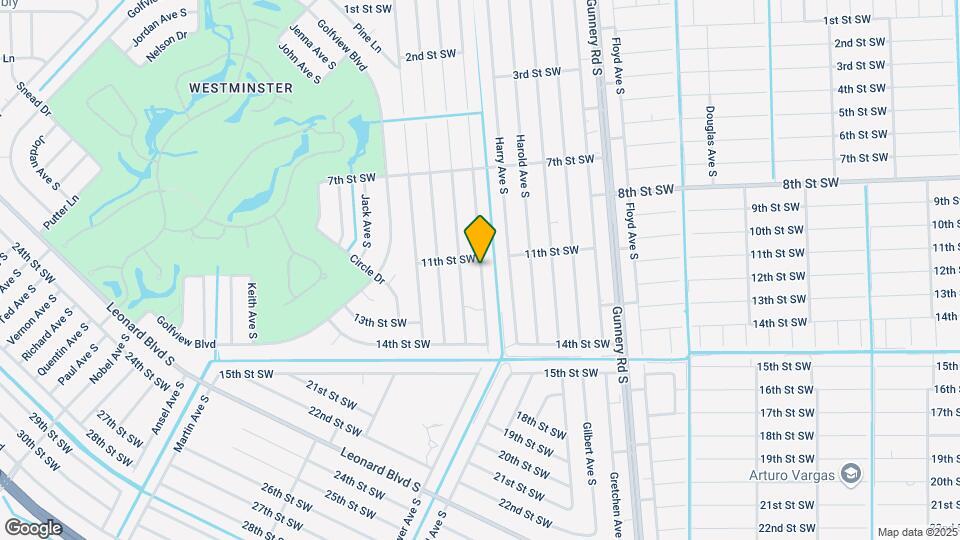 1134 Hightower Ave S Map and Location Details