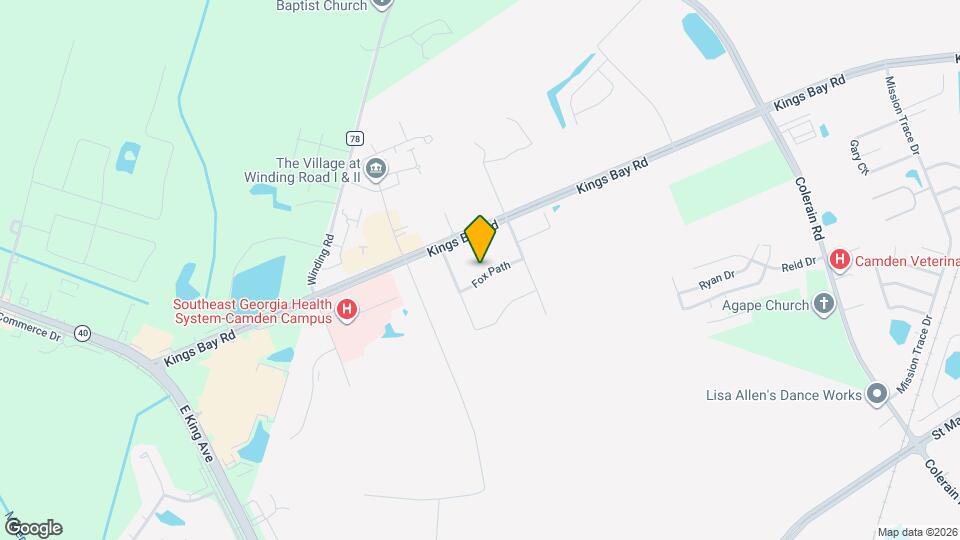 25 Fox Path Map and Location Details