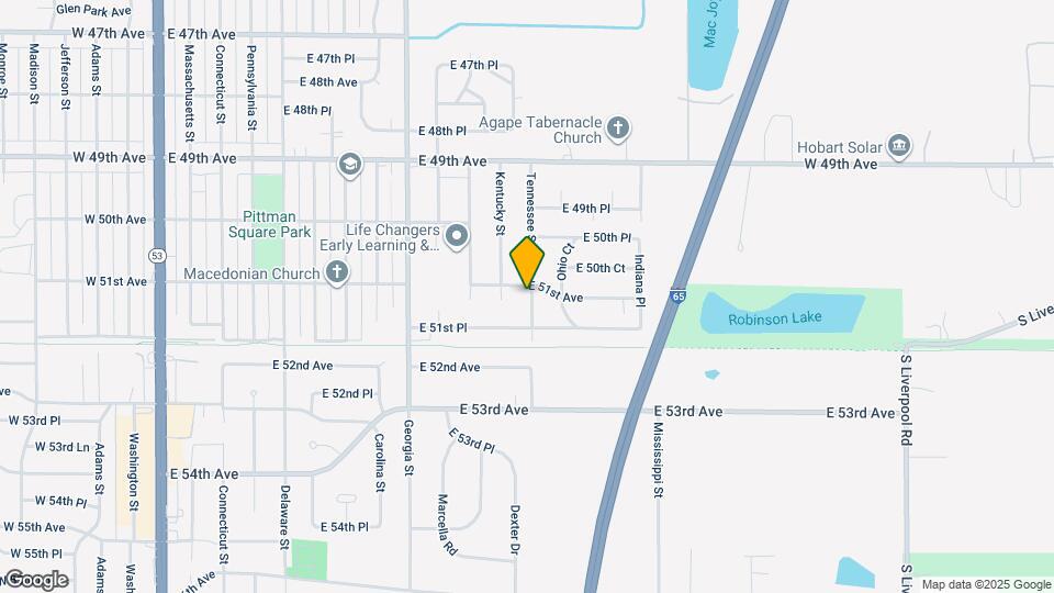 5114 Tennessee St Map and Location Details